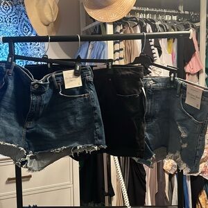 3 Jean shorts new with tags bundle